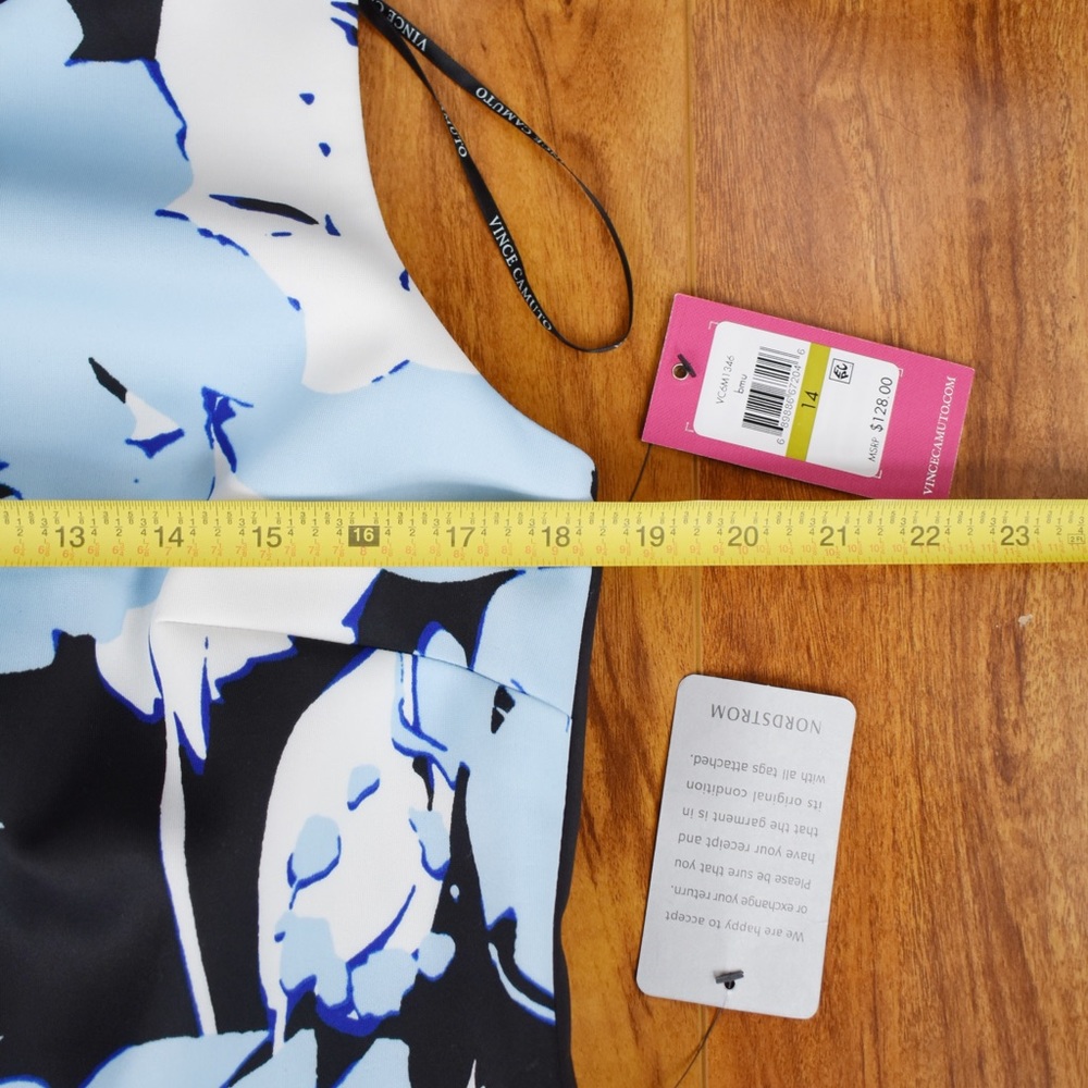VINCE CAMUTO FLoral Midi - Picture 7 of 8